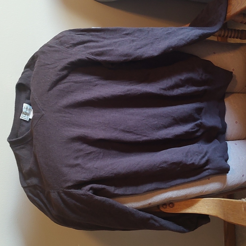 L.L. Bean Men's Medium Sweater, Brown